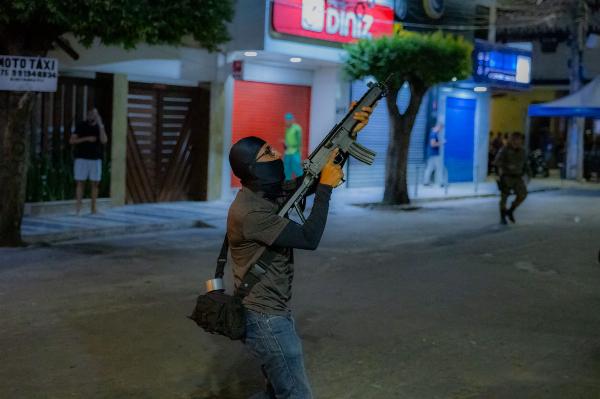 Forças de segurança realizam simulado de roubo a banco em Serrinha